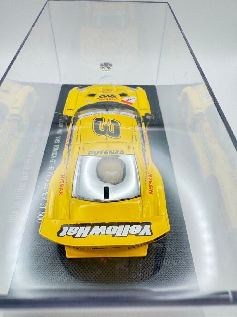 エブロ 1/43 イエローハット トミカ GT-R 2008 富士 優勝車 絶版