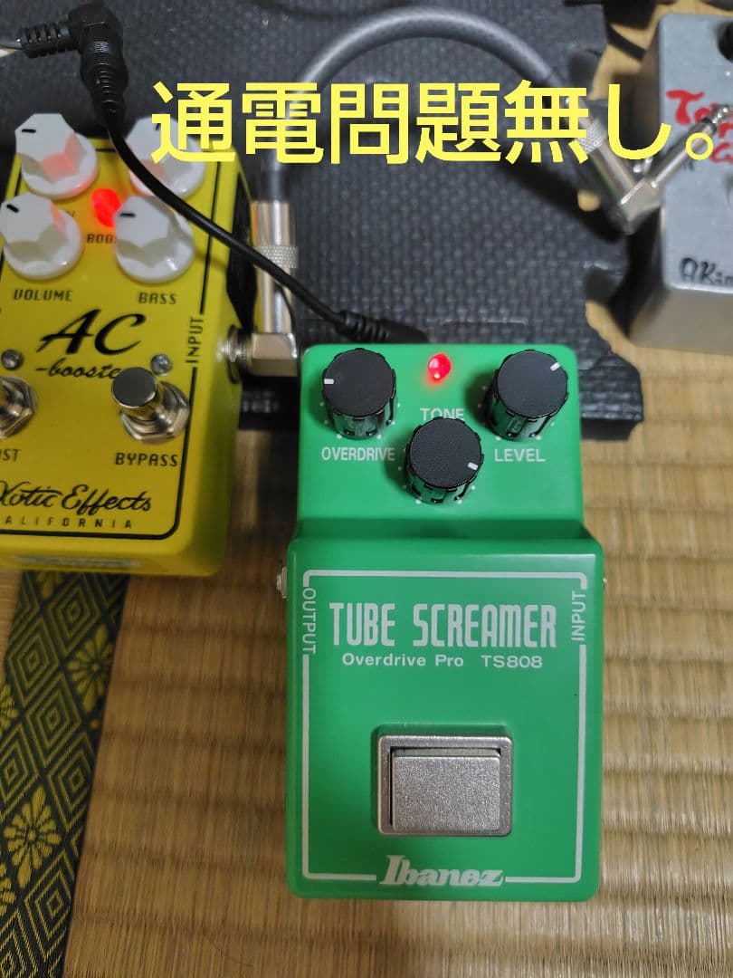 美品】Ibanez Tube Screamer TS808(スイッチに若干難有)