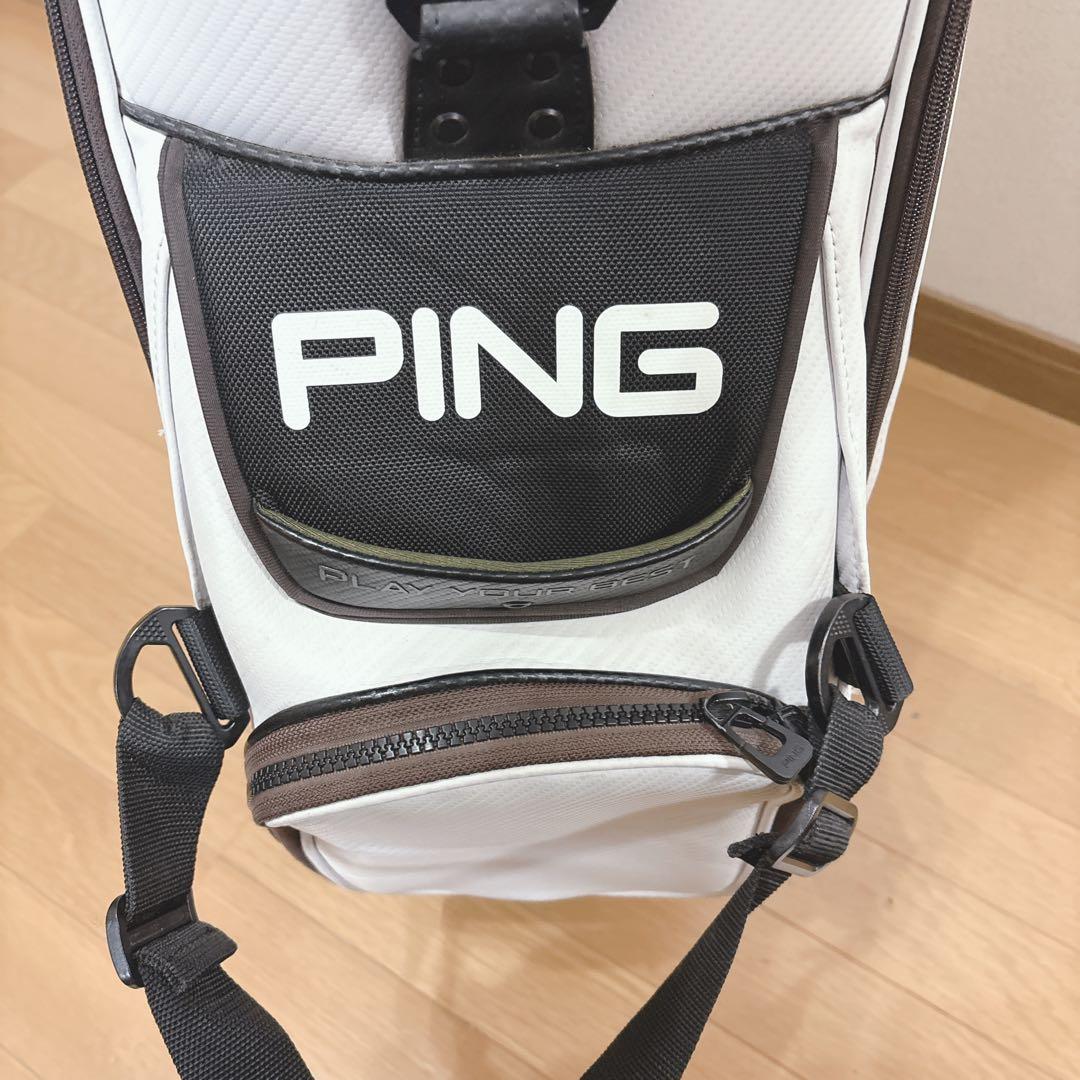 K364 PING ピン ツアーライト キャディバック 10型 フード無し
