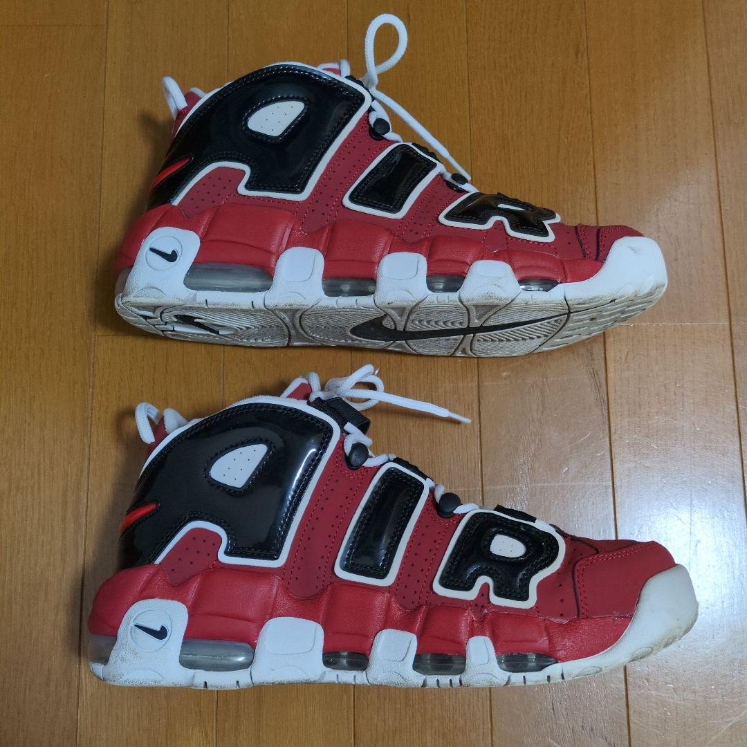 ナイキ エアモアアップテンポ ブルズカラー　27.0cm