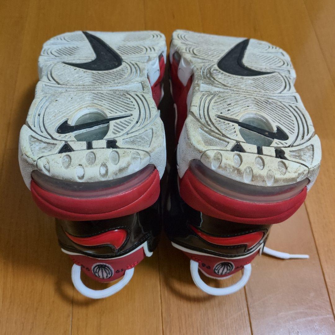 ナイキ エアモアアップテンポ ブルズカラー　27.0cm