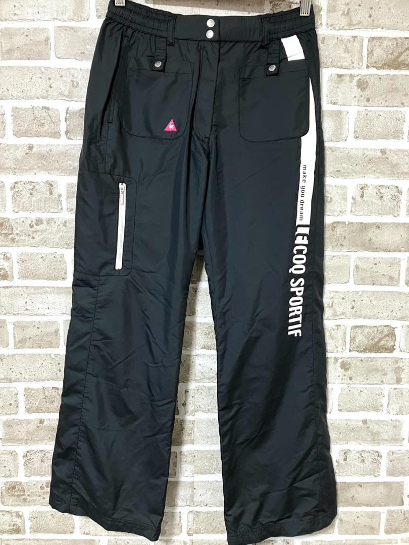 【早い者勝ち✨】ルコックゴルフ レディース セットアップ 上下 M ブラック系