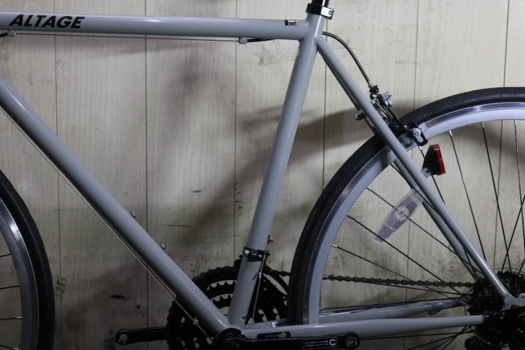 ALTAGE ロードバイク グレー 700C