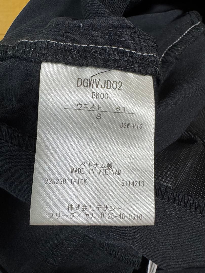 DESCENTE レディースパンツ S 黒