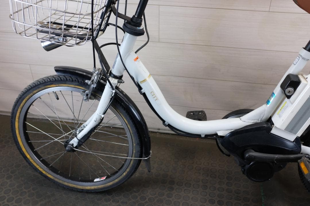 電動自転車ヤマハPAS　CITY-C　20インチ　3段　8.7Ah充電器あり
