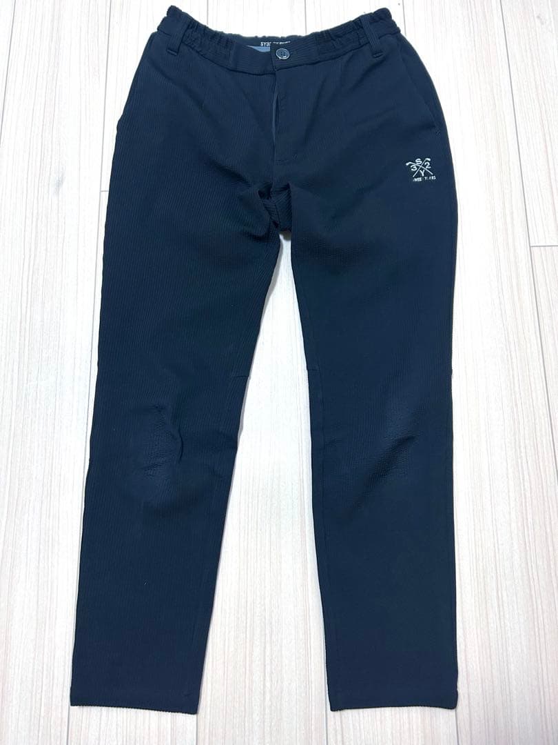 SY32 by SWEET YEARS ゴルフ セットアップ 黒 M