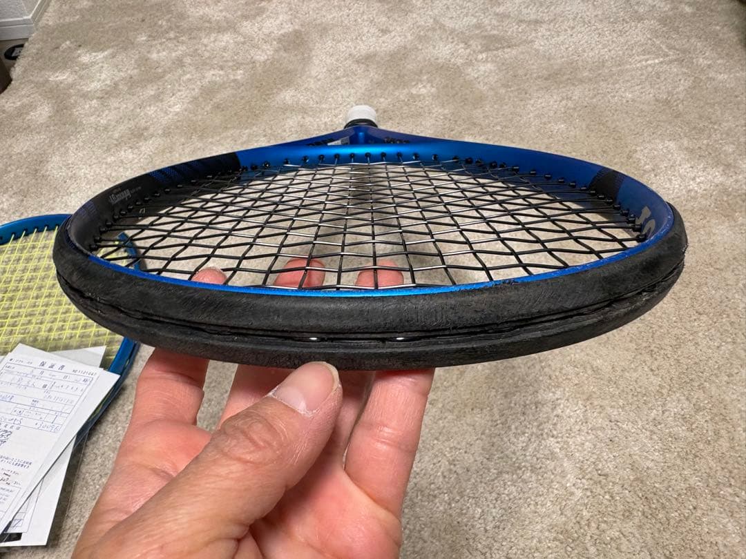 【美品】DUNLOP FX500 LS 　テニスラケット 2本セット