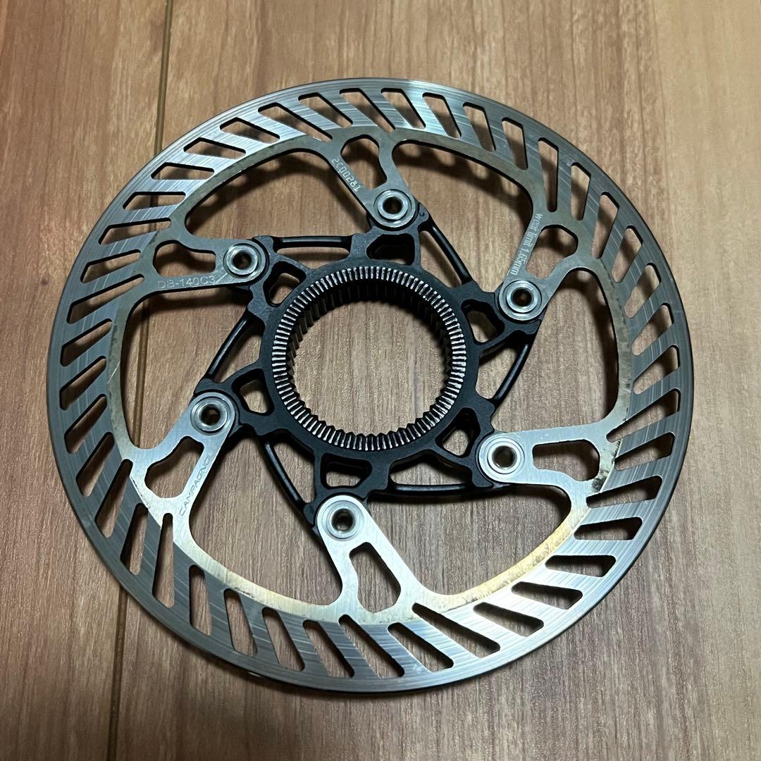【200km使用】カンパニョーロ ブレーキローター 140mm