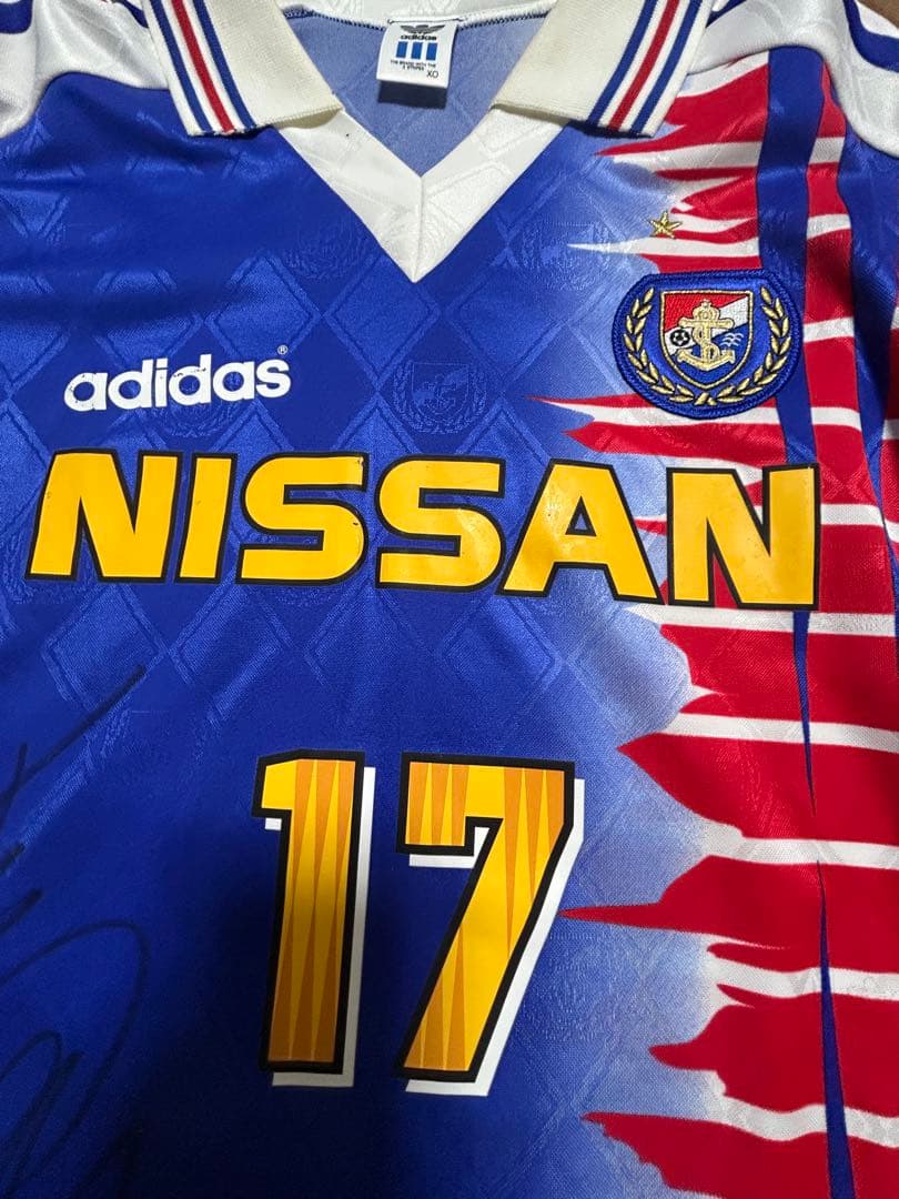 【レア・美品】 横浜マリノス 93-96 カップ戦 選手支給 長袖