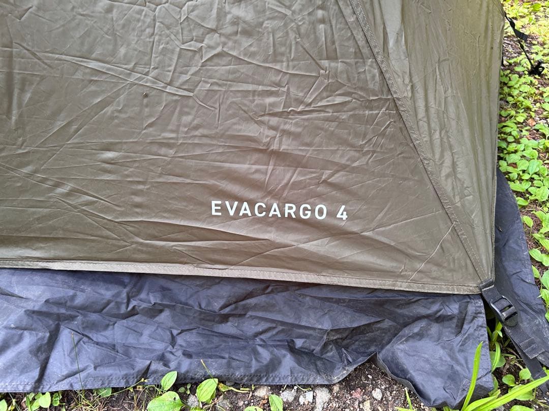 ノースフェイス　エバカーゴ4 EVACARGO4 フットプリント付き　使用感あり