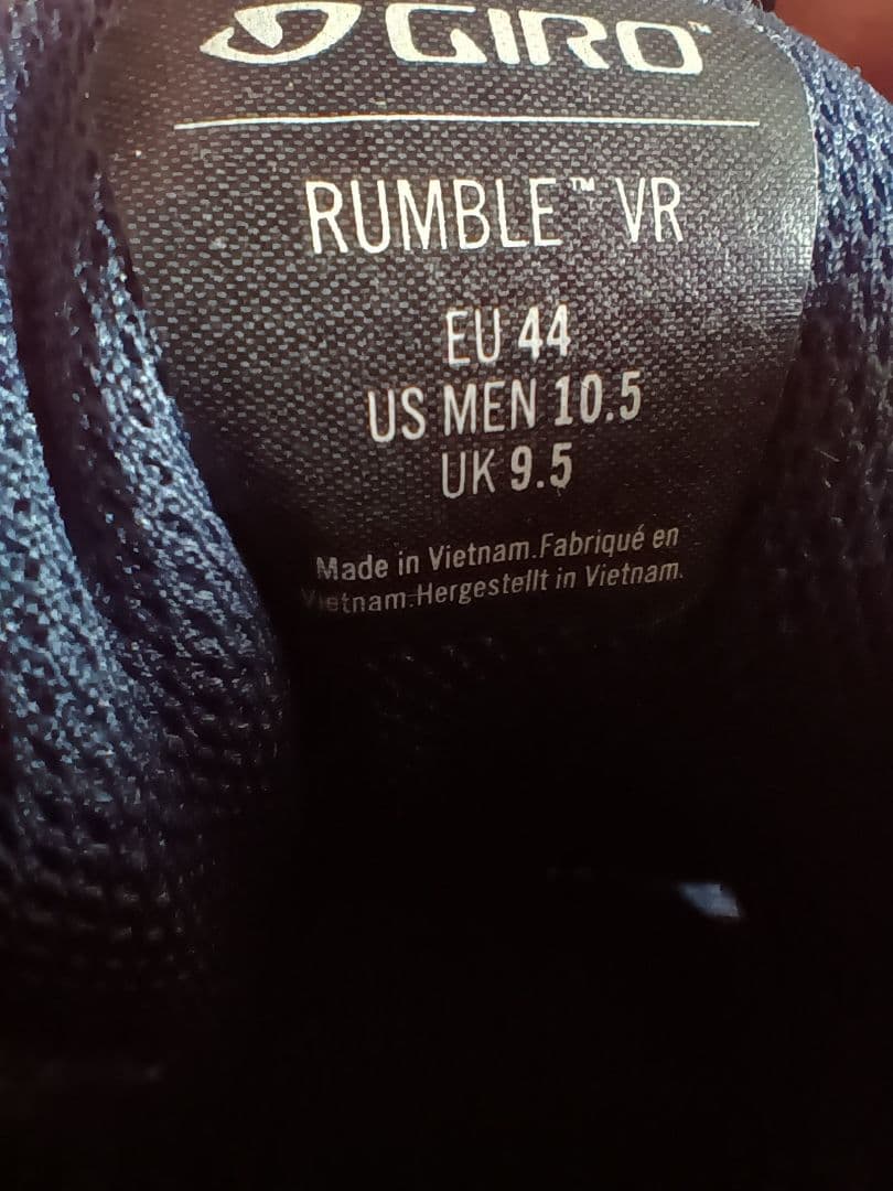 GIRO Rumble VR SPD サイズ EU44 ドレスブルー