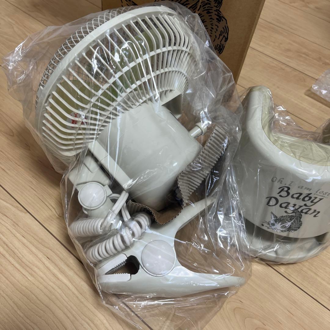 わち　2WAY扇風機　ベイビーダヤン　2003年製　パーソナル扇
