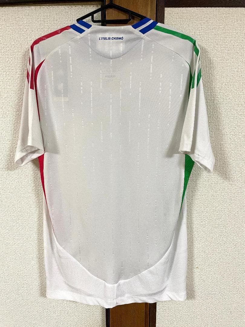 正規品 イタリア代表 24 オーセン アウェー ユニ 日本XL 定価17600円