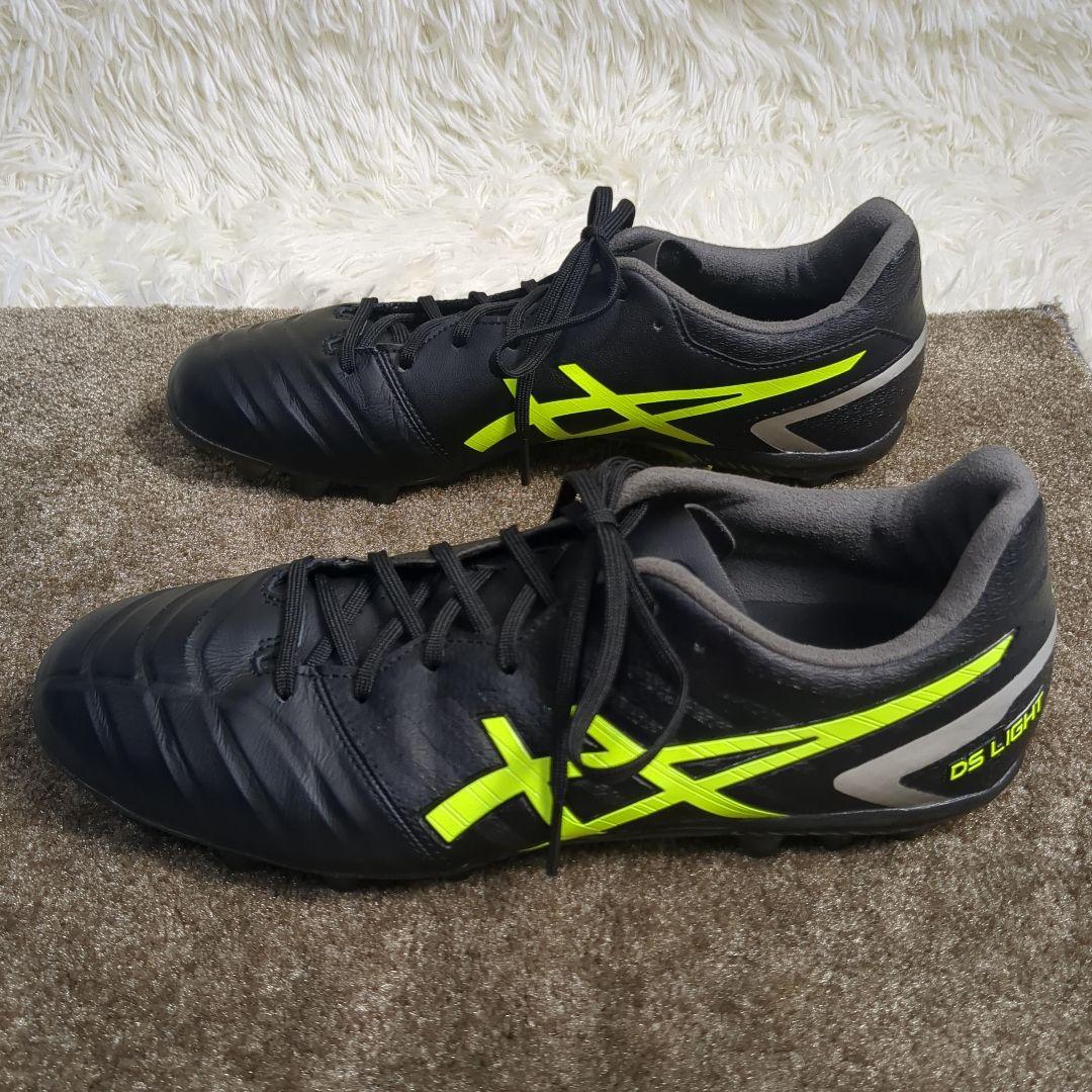 【美品✨asics✨26.5cm】ds light サッカー スパイク レザー