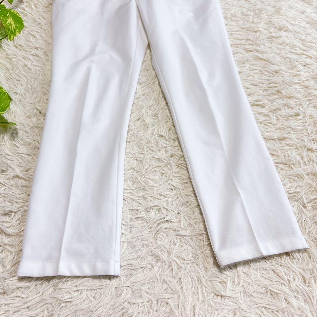 【テーラーメイド】美品 ストレッチパンツ ホワイト Lサイズ レディース