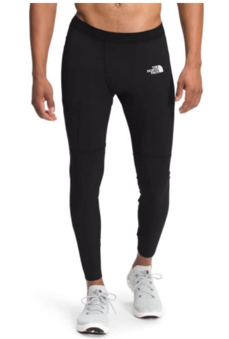 日本未発売　ノースフェイス タイツ　ランニング　トレイル　USA ロングタイツ黒