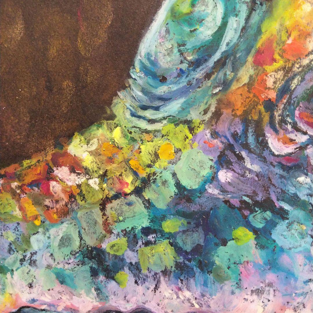 ワニ 鰐 爬虫類 エキゾチックアニマル 現代アート 原画 アート 絵画 画家