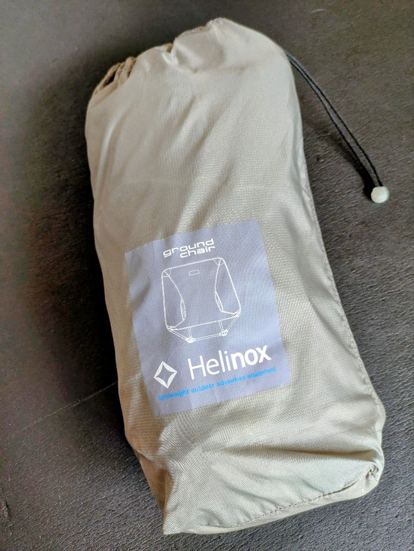 Helinox　モンベル　グラウンドチェア　クラウドバースト　ゆるキャン