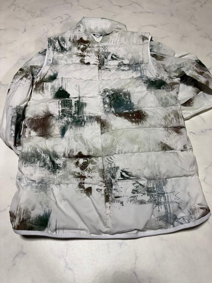 新品未使用 Mサイズ SKULL TRANSFORM DOWN VEST 2.0