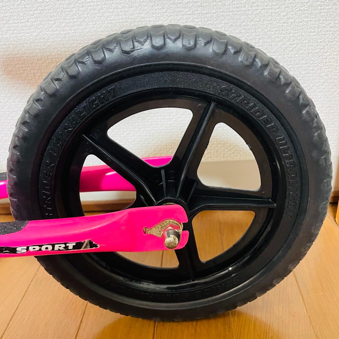 日本正規品　STRIDER SPORT 12インチ　ピンク
