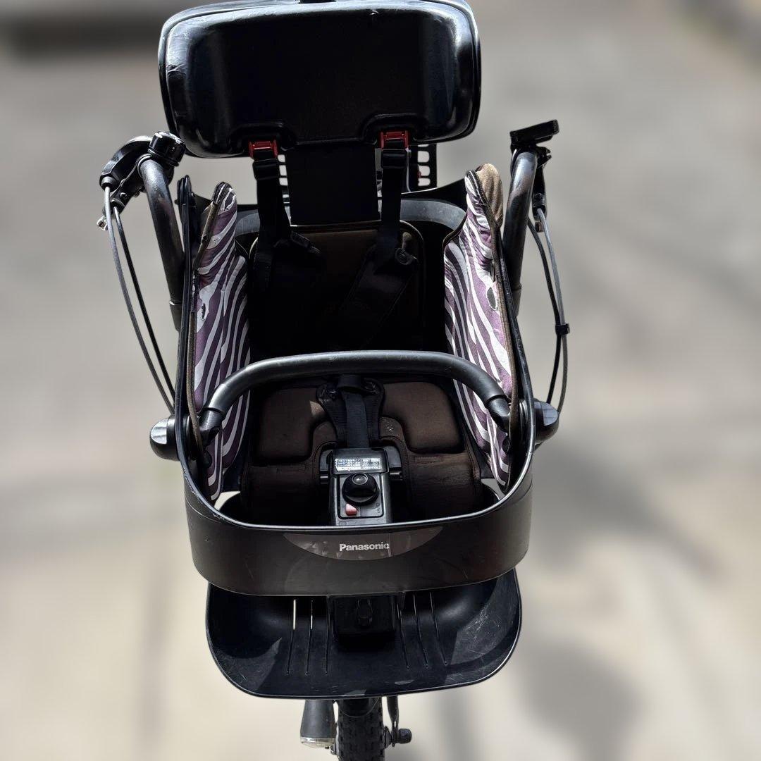 パナソニック 電動自転車 ギュットミニ　前後チャイルドシート付き　12Ah