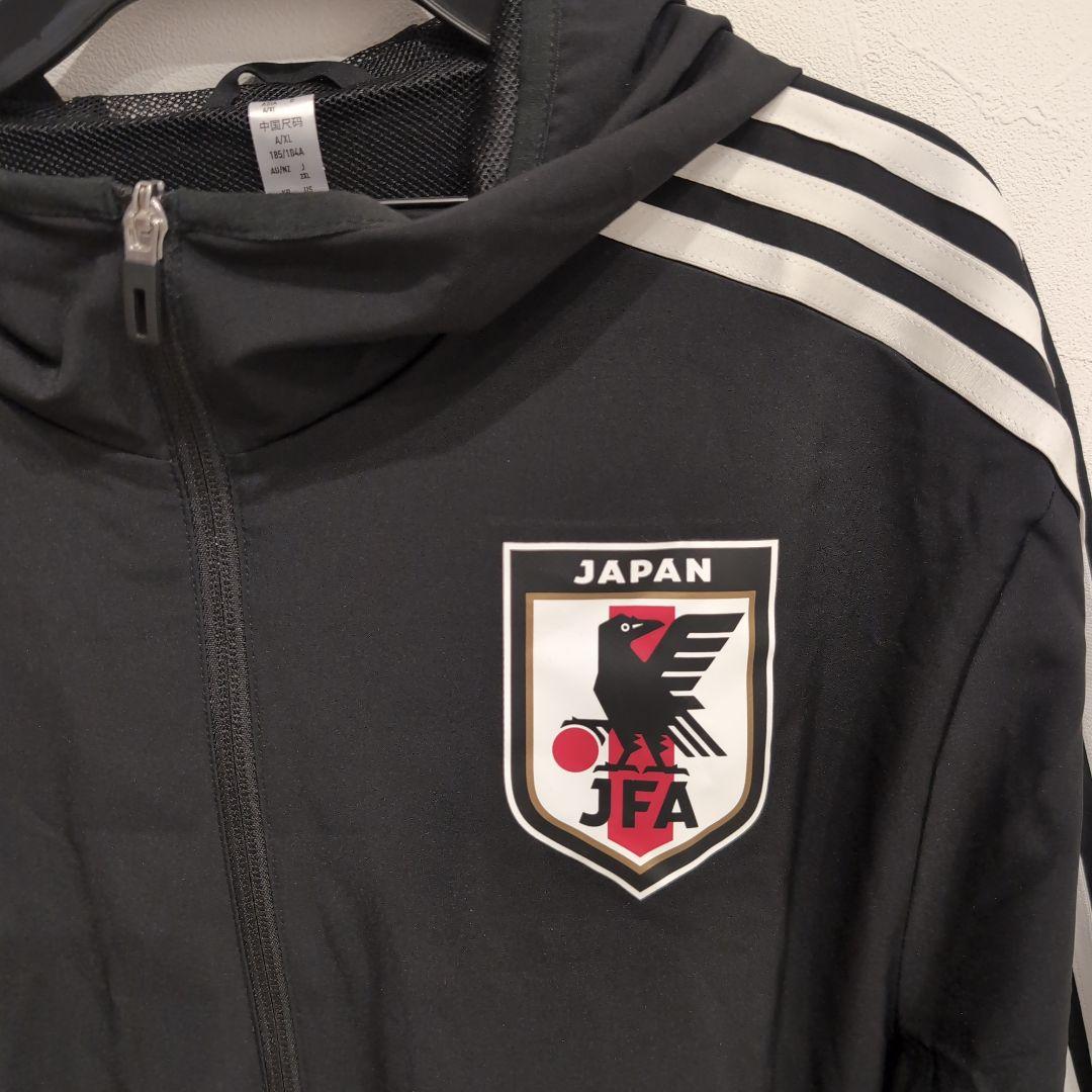 adidas 日本代表 ピステ・ウィンドブレーカー 黒　２XＬサイズ