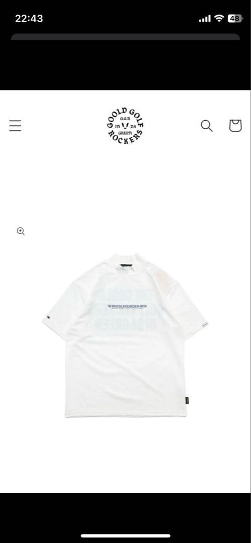 THE GOOLD GOLF ROCKERS モックネック　ネイビーsize L