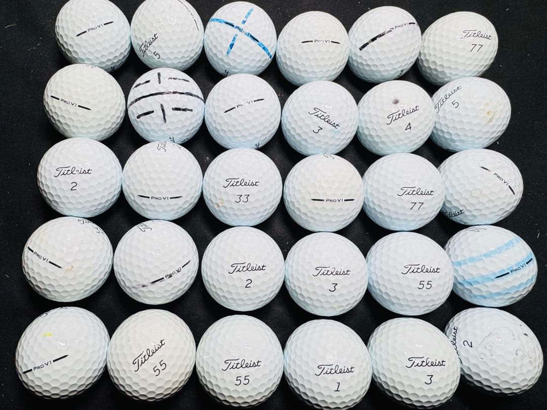 最新 タイトリスト PRO V1 2025年モデル 30個