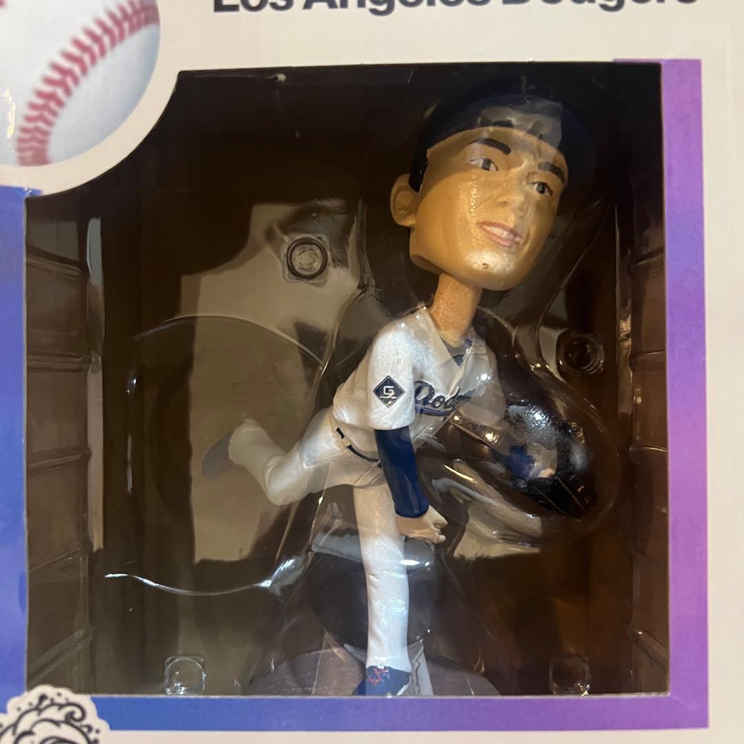山本由伸　ボブルヘッド　ドジャース　来場者限定　スタジアム配布　新品