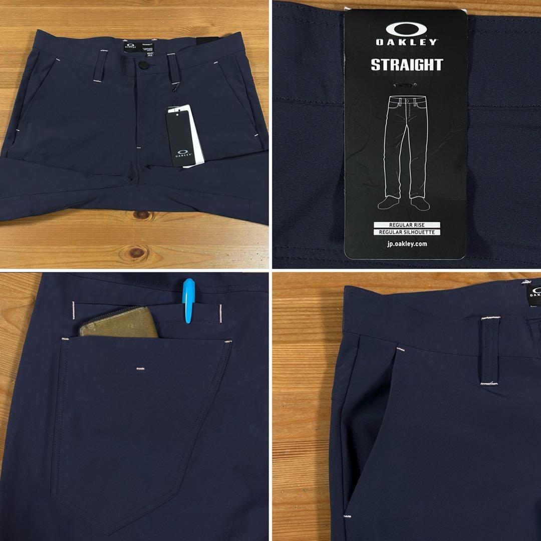 【未使用タグ付き】OAKLEY 吸水速乾 UVカット 7ポケットストレッチパンツ