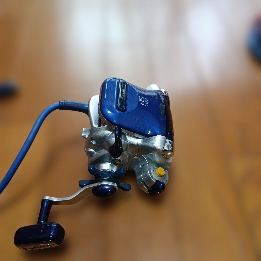 SHIMANO 1000SP 電動リール 動作良好 コード付 即使用可初心者OK