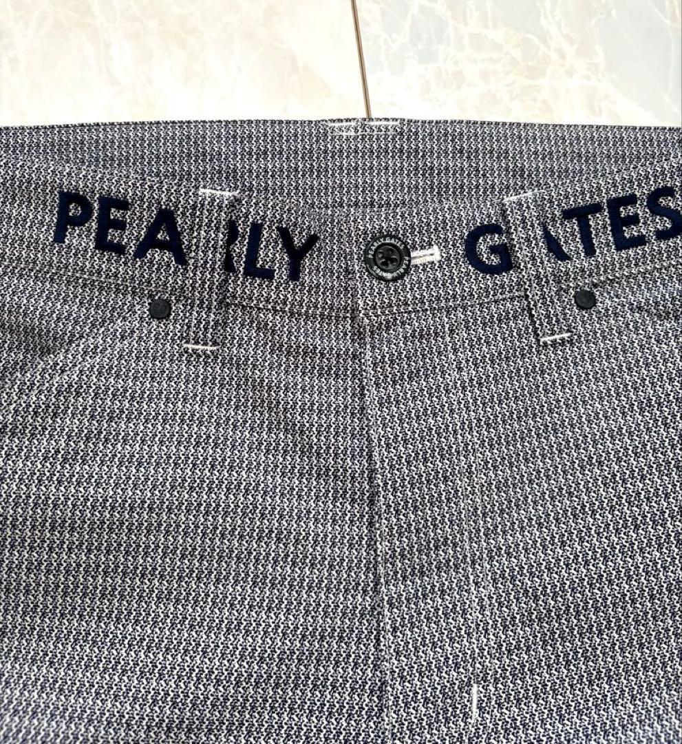 美品　PEARLY GATES ゴルフパンツ　4 薄手　シンプル　ネイビー
