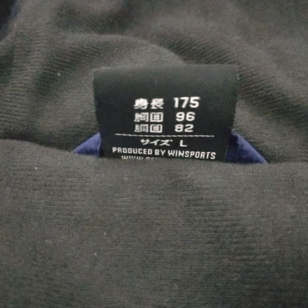 ペナルティ 200g/㎡ダウンライク ハーフコート Lサイズ ネイビー