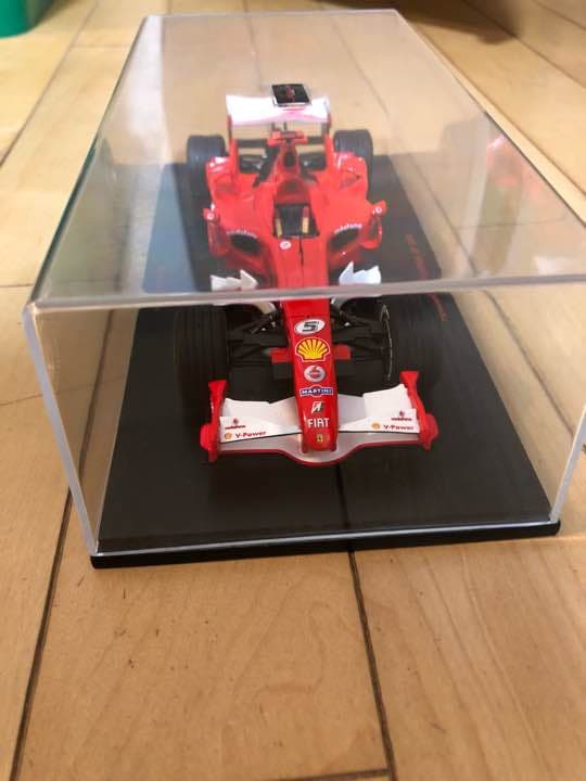 フェラーリシューマッハF1モデルカー