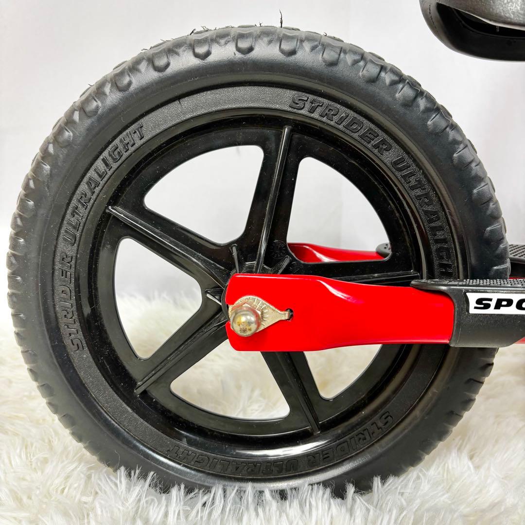 【美品】STRIDER ストライダー12インチ スポーツモデル　レッド　赤