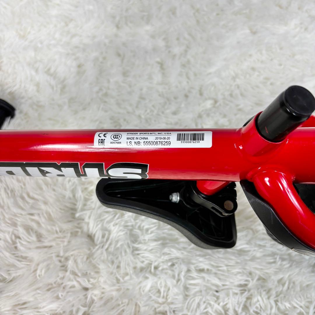 【美品】STRIDER ストライダー12インチ スポーツモデル　レッド　赤