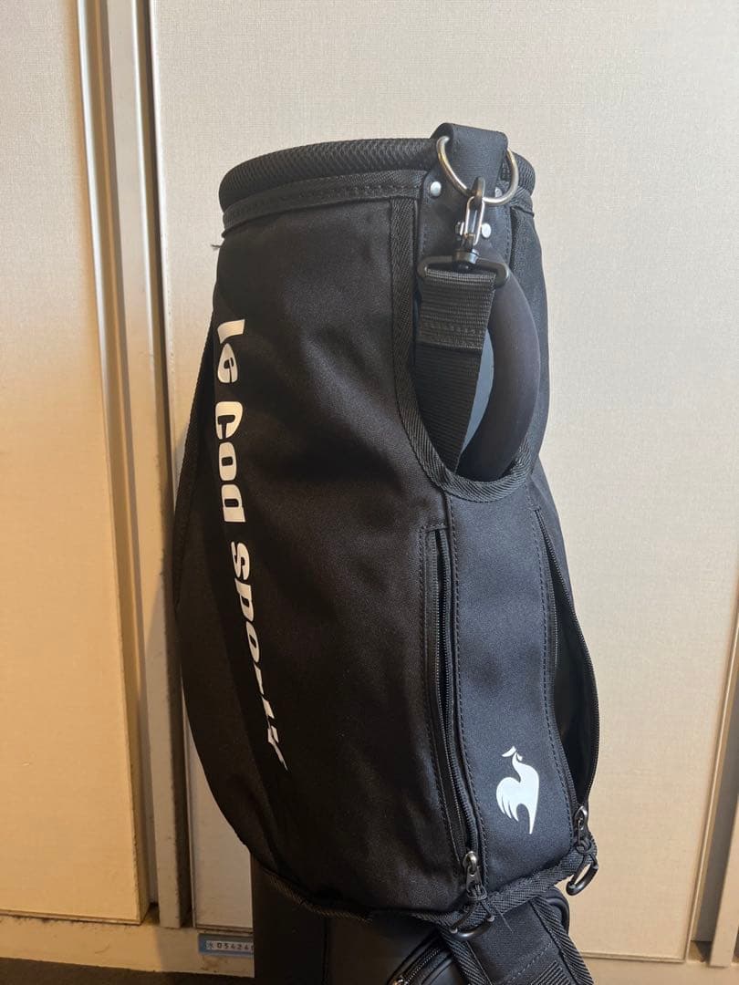 ルコックスポルティフ キャディバッグ ブラック　　MCB QQBTJJ06