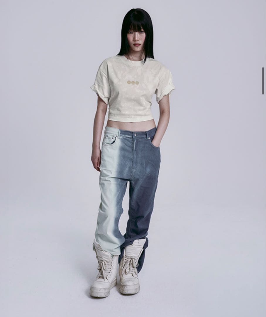 BTS ARRIVING GLOBAL限定　クロップドTシャツ　Mサイズ