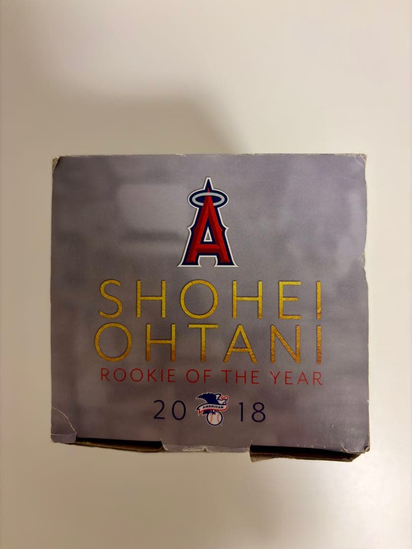 【希少】大谷翔平 2018 新人王受賞記念 ボブルヘッド エンゼルス 非売品