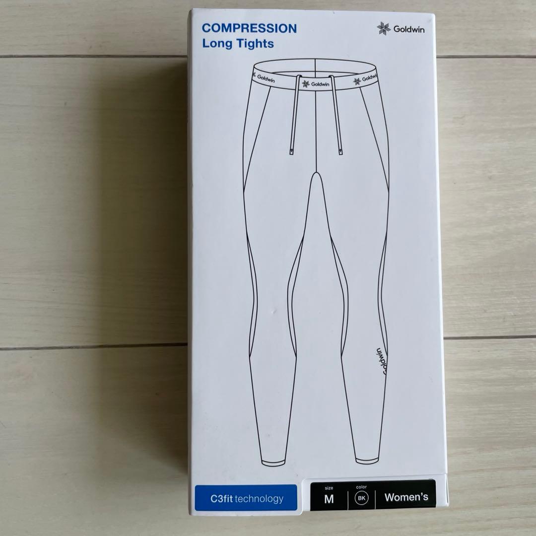 Goldwin C3fit コンプレッションロングタイツ　レディースMサイズ　黒