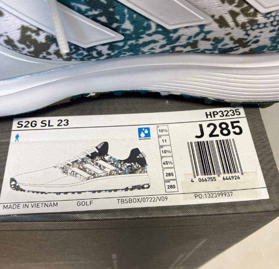 送料無料 新品 adidas GOLF シューズ S2G SL 28.5