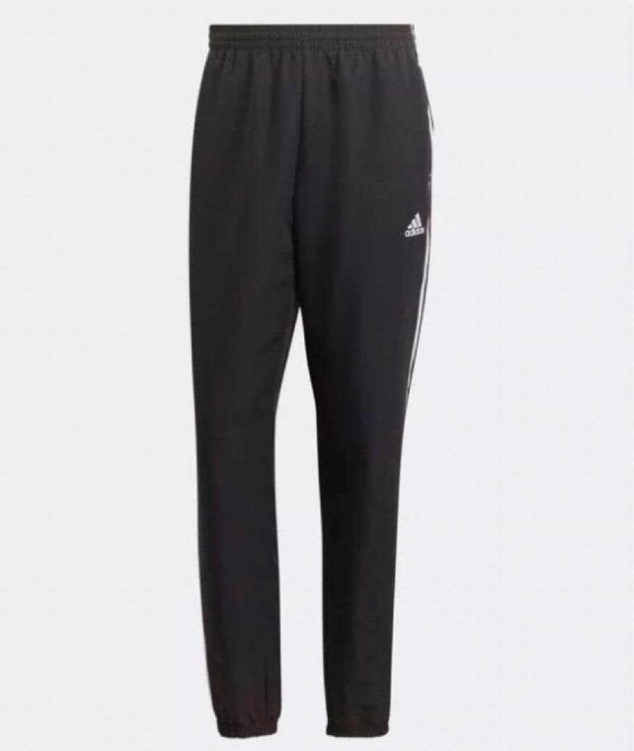 【adidas/アディダス】スリーストライプス ウーブントラックスーツ・XL・黒