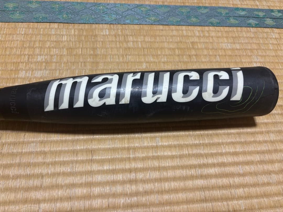 【値下げ中】マルーチワニクラッシャー軟式バット 78cm600g バットケース付
