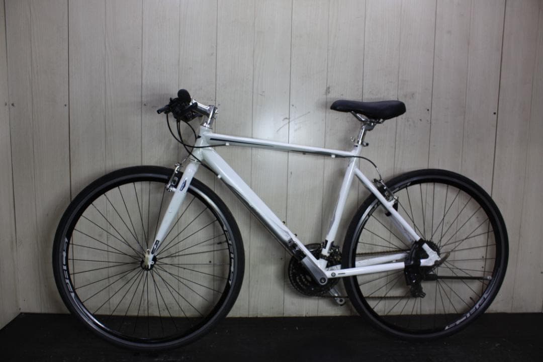 PRECISION SPORT アルミ 24速 510mm クロスバイク 白