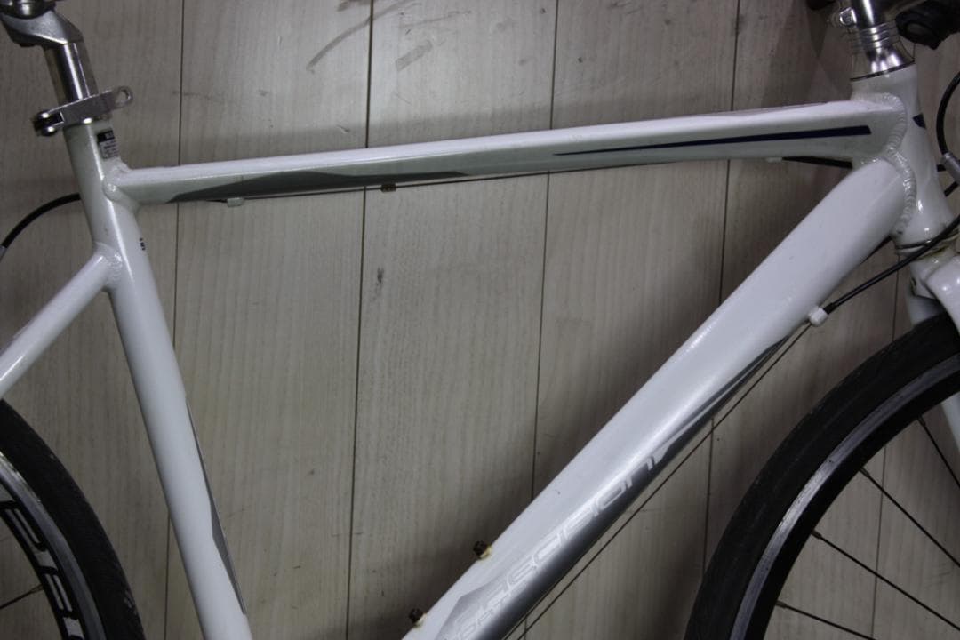 PRECISION SPORT アルミ 24速 510mm クロスバイク 白