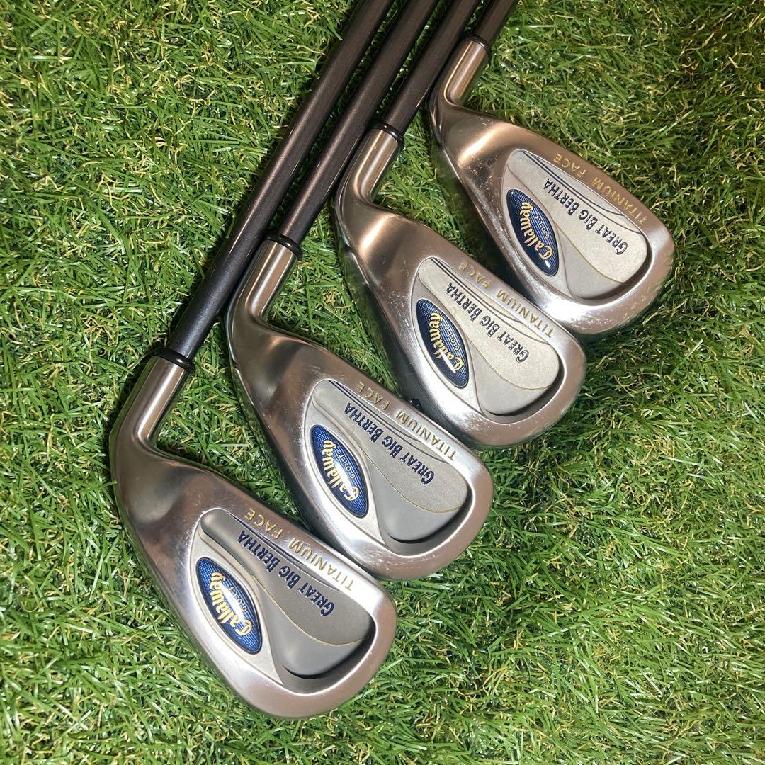 キャロウェイ　グレートビッグバーサ　アイアン8本GREAT BIG BERTHA