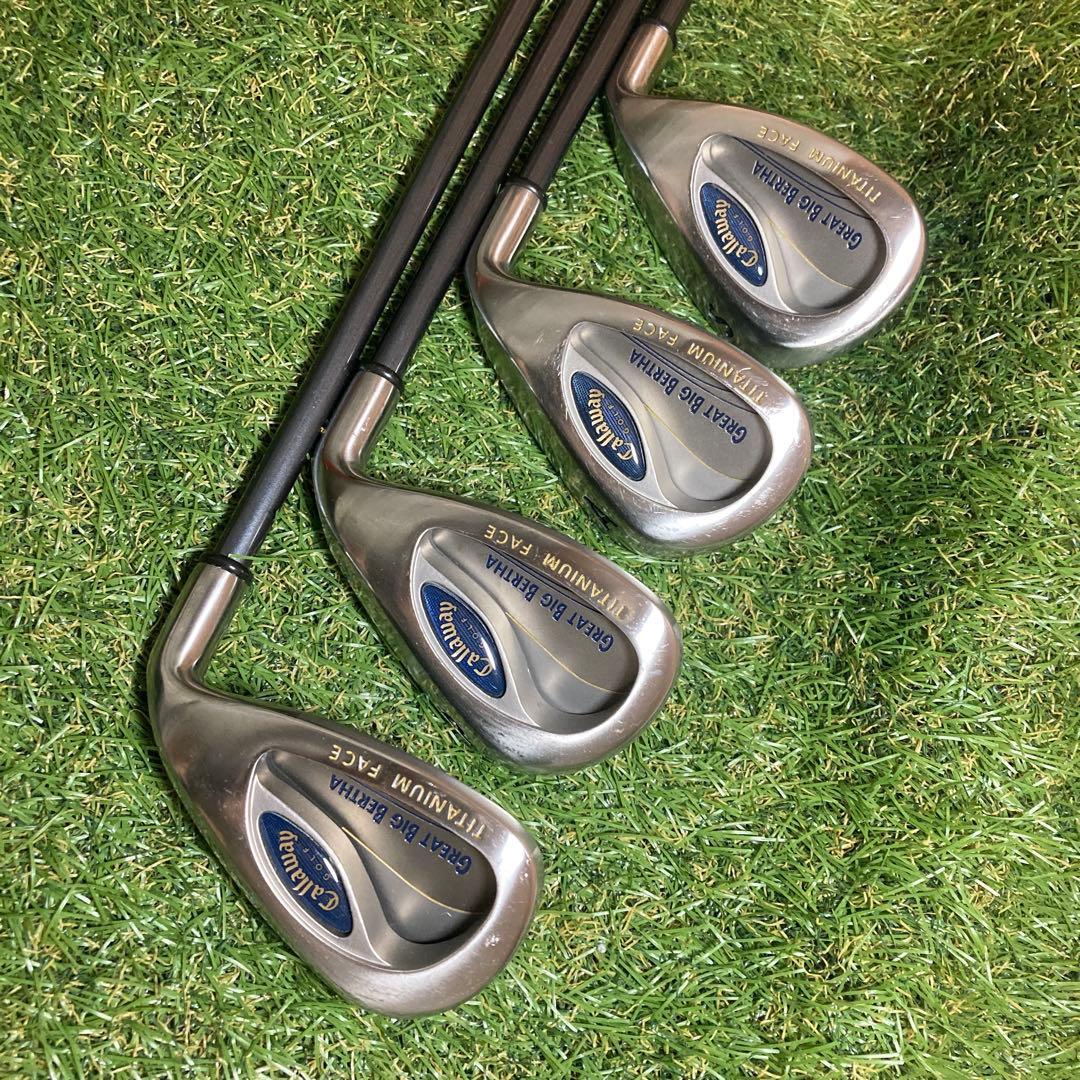 キャロウェイ　グレートビッグバーサ　アイアン8本GREAT BIG BERTHA