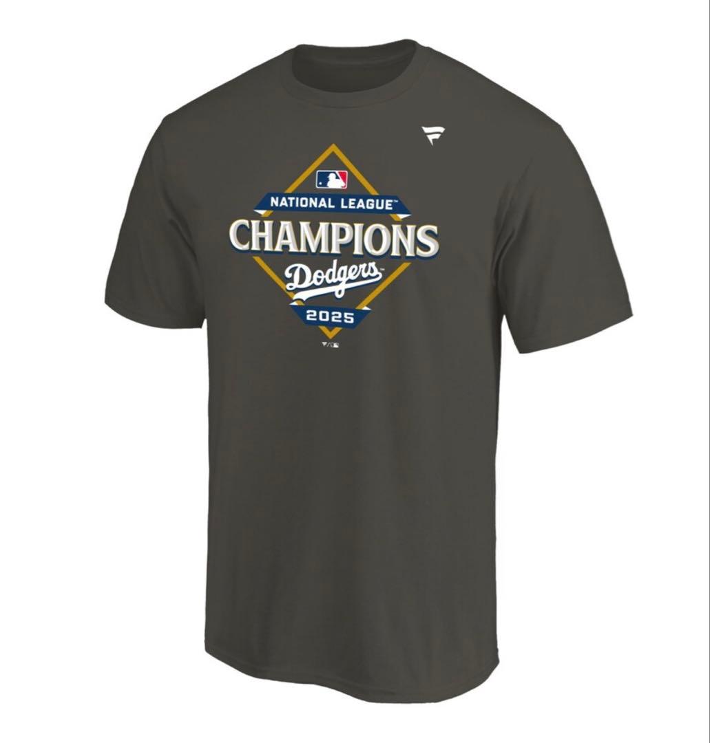 【新品未開封】Dodgers 2025年ナショナルリーグチャンピオンTシャツ