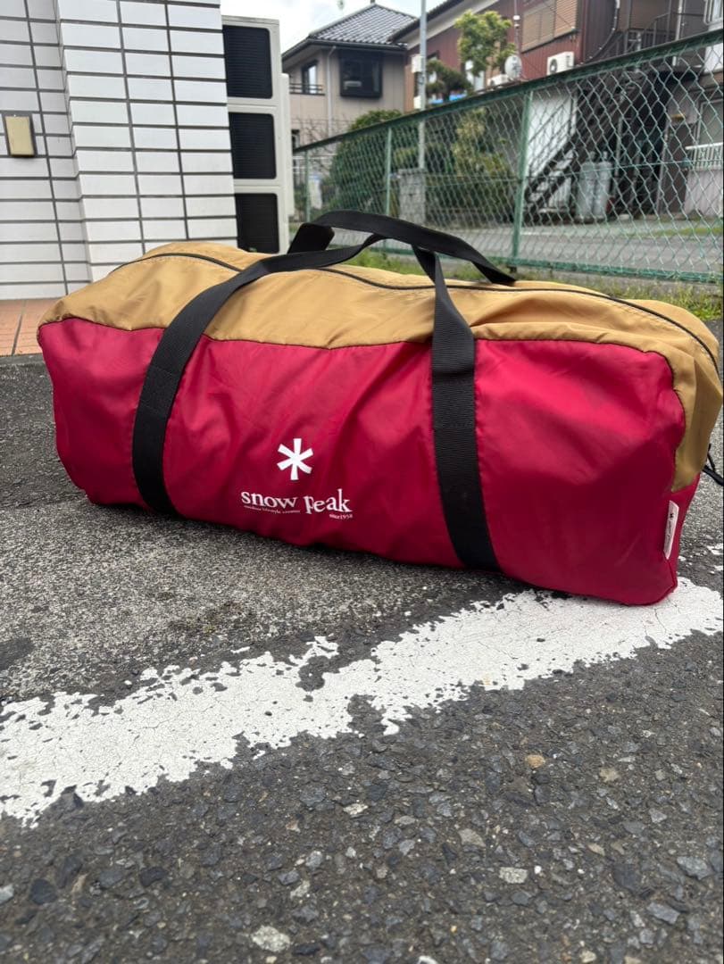  peak テント収納バッグとテントセット