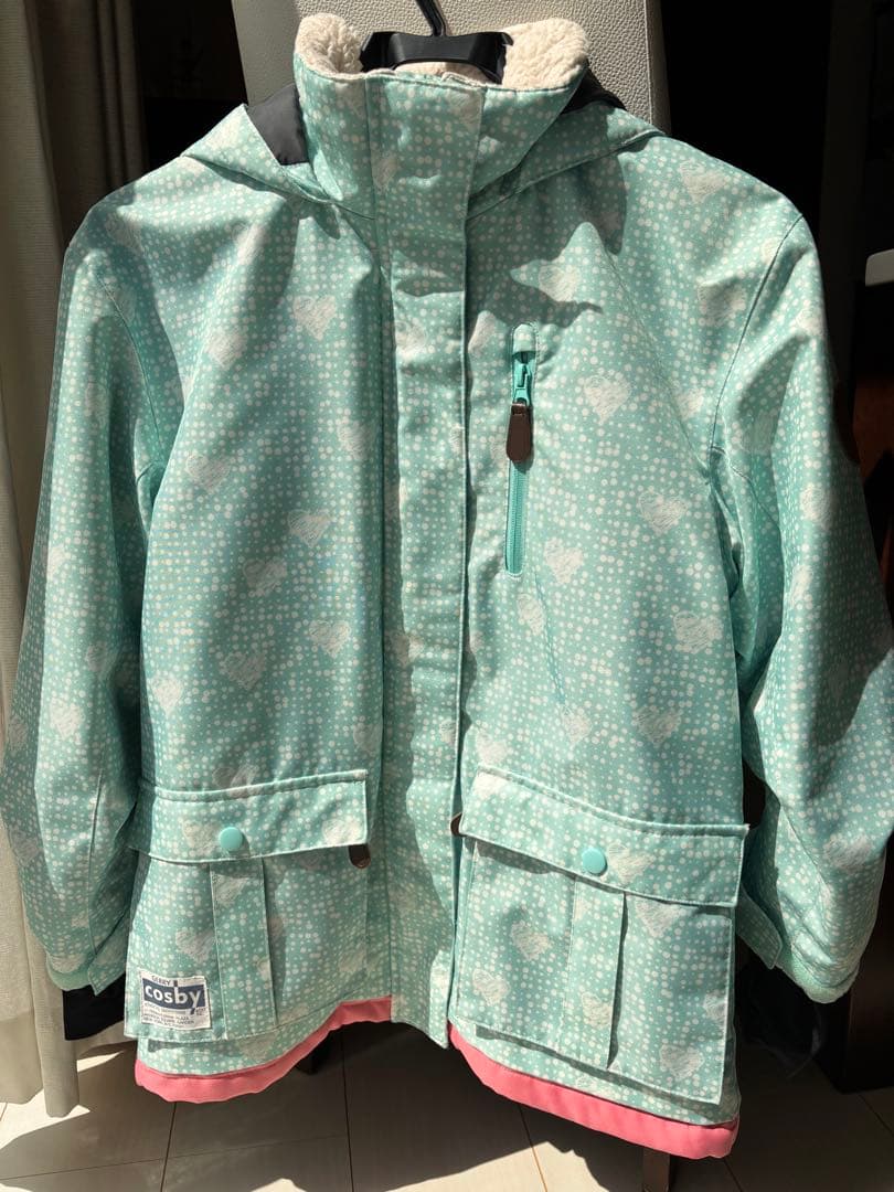 【美品/記名なし】150 Cosby スノーウェア 豪華4点フルセット
